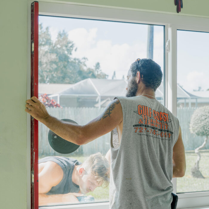 Professionals performing windows installation in Clearwater FL.